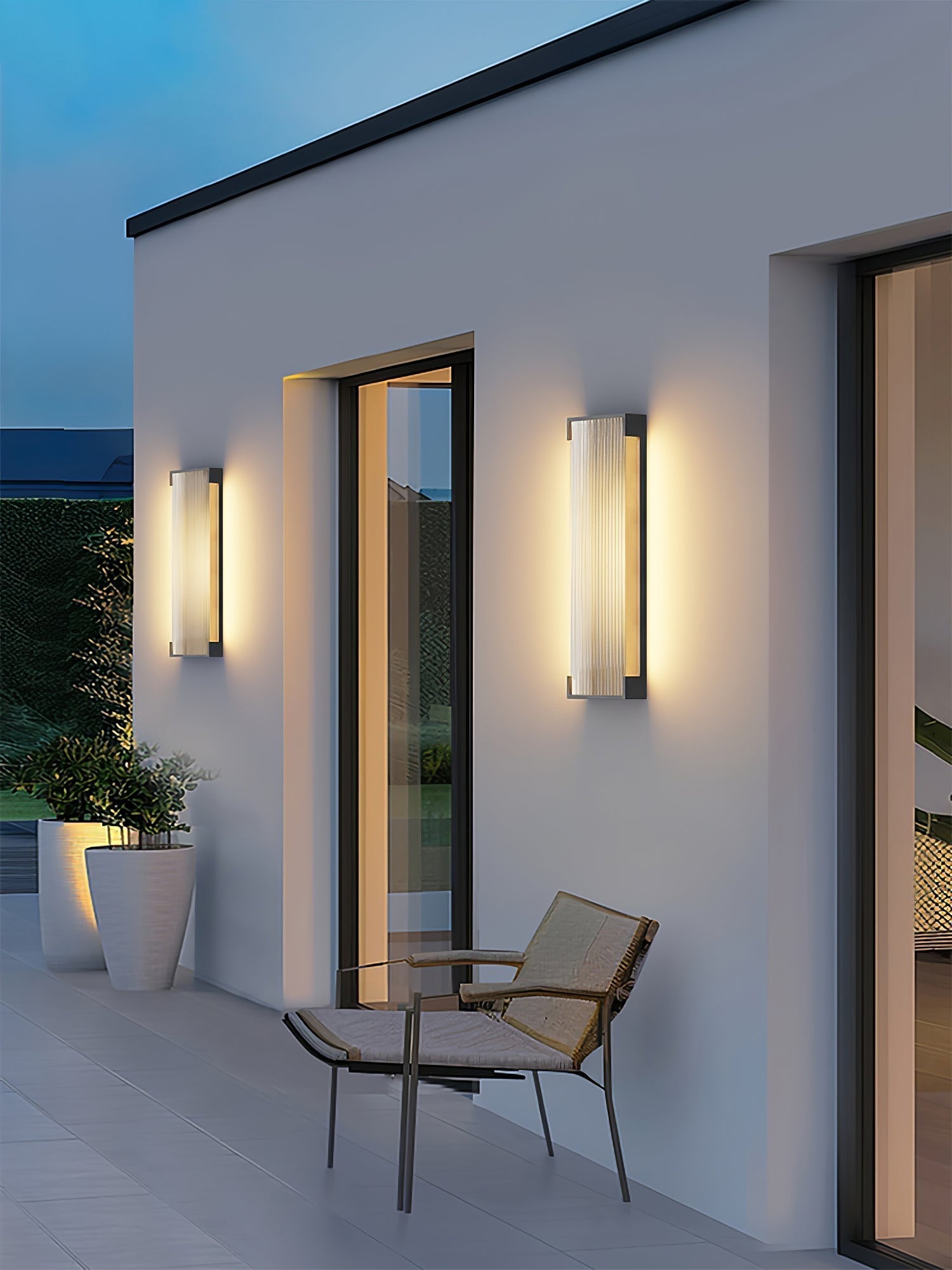 Rectangular Outdoor Wall Light - Blowlighting