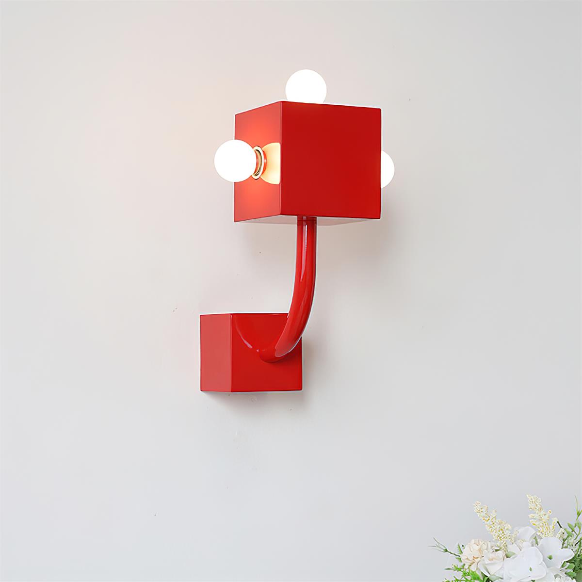 AvantCube Applique Murale Rouge - Neutralighting