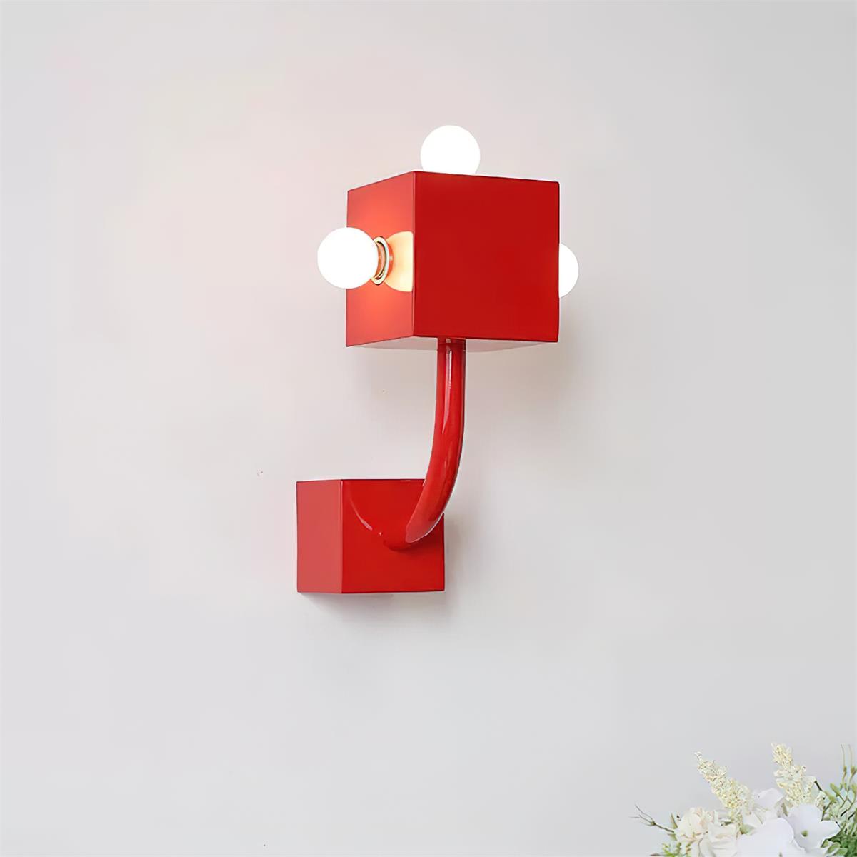 AvantCube Applique Murale Rouge - Neutralighting