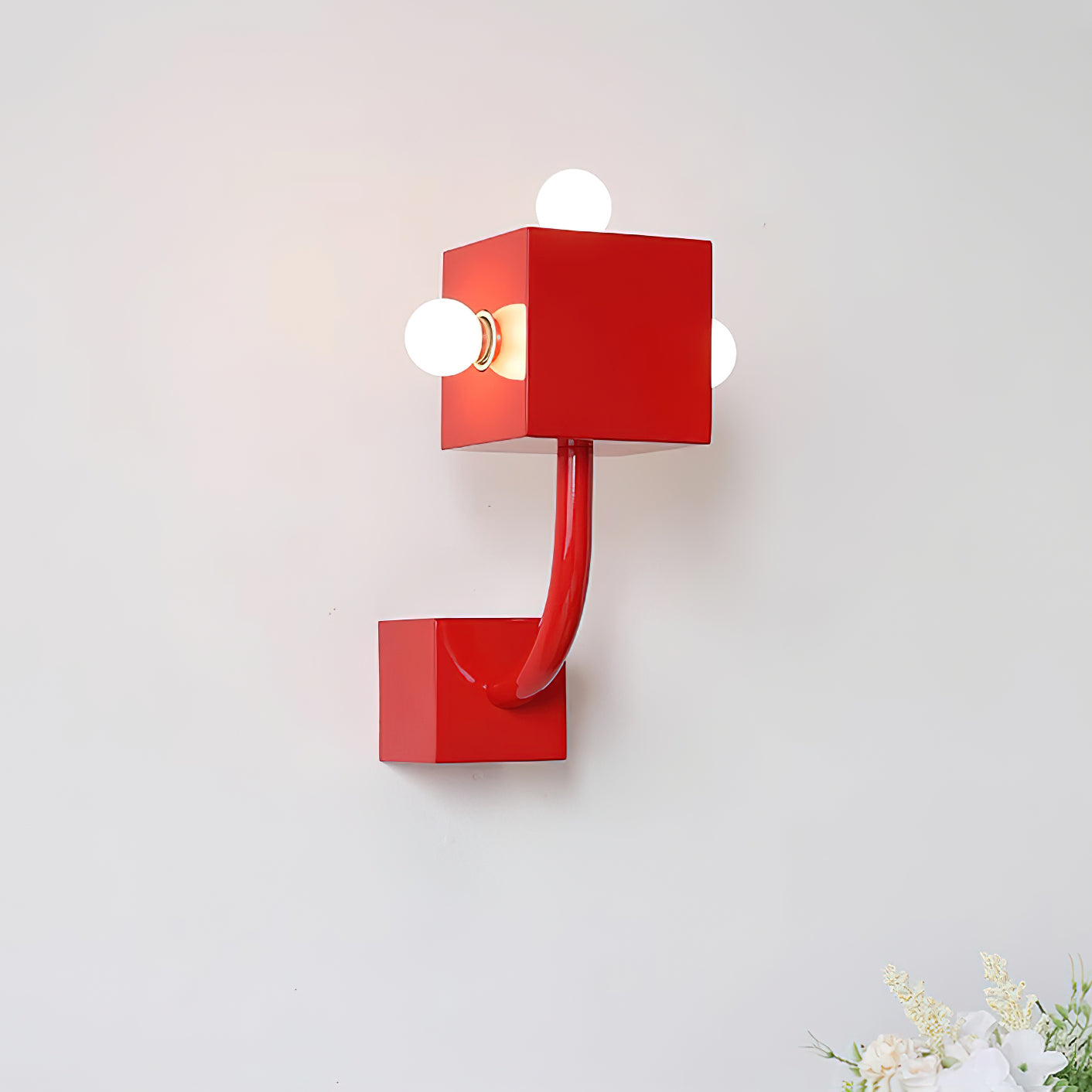 AvantCube Applique Murale Rouge - Neutralighting
