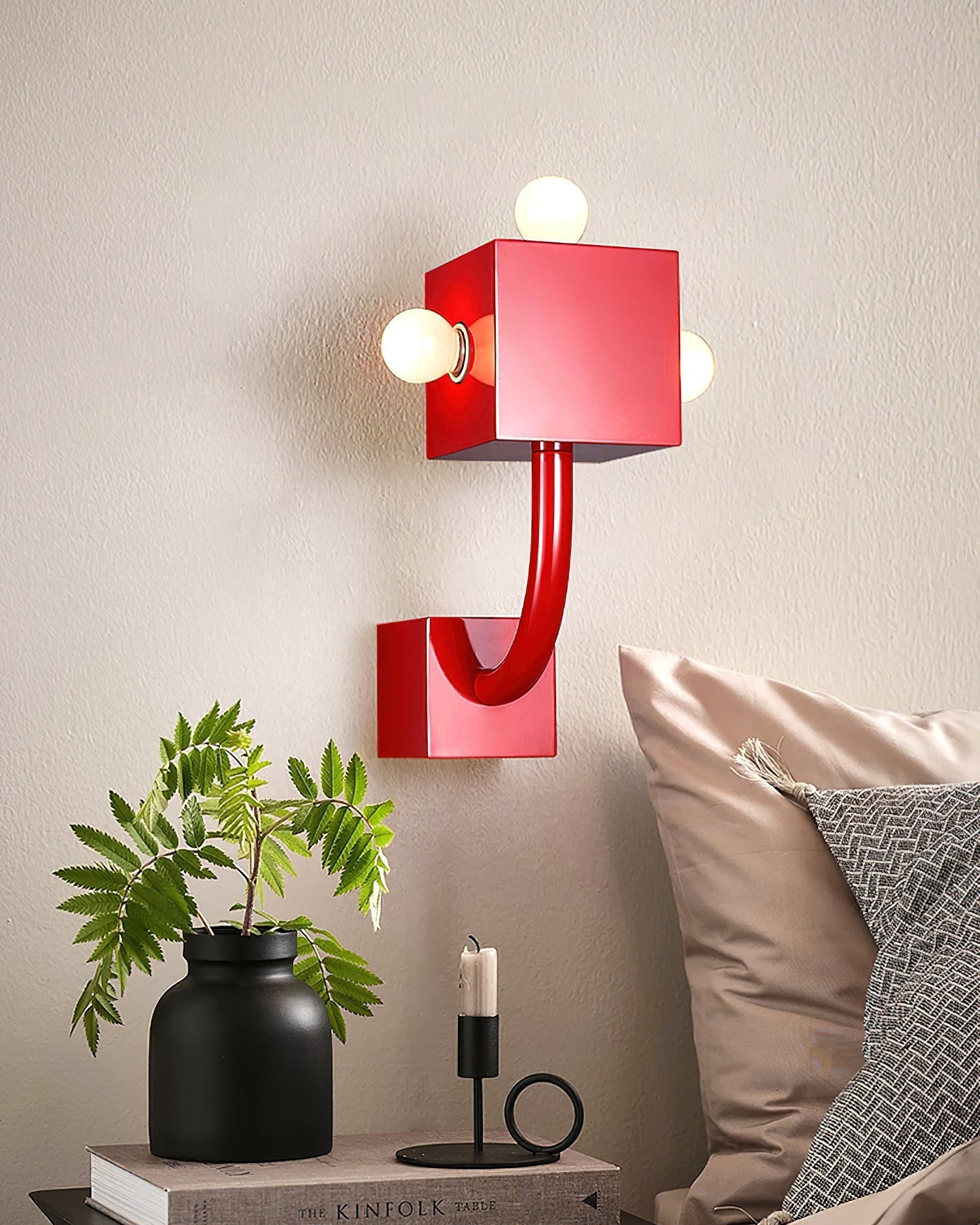 AvantCube Applique Murale Rouge - Neutralighting