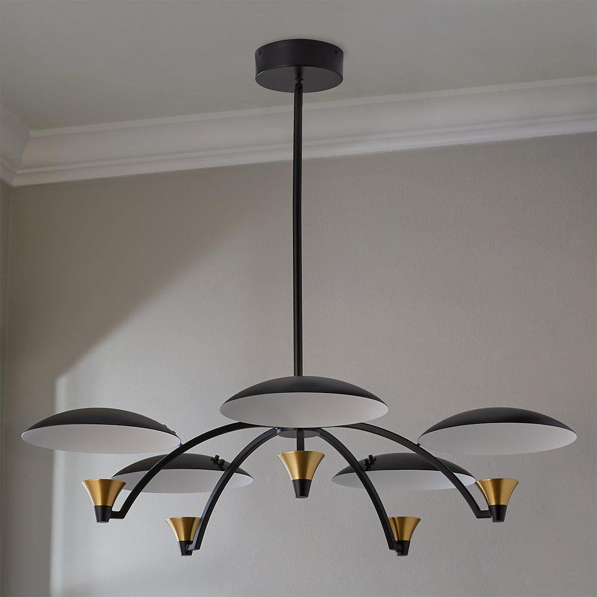 Cumiror Premium Nordic Metal Chandelier - Lamp Copper