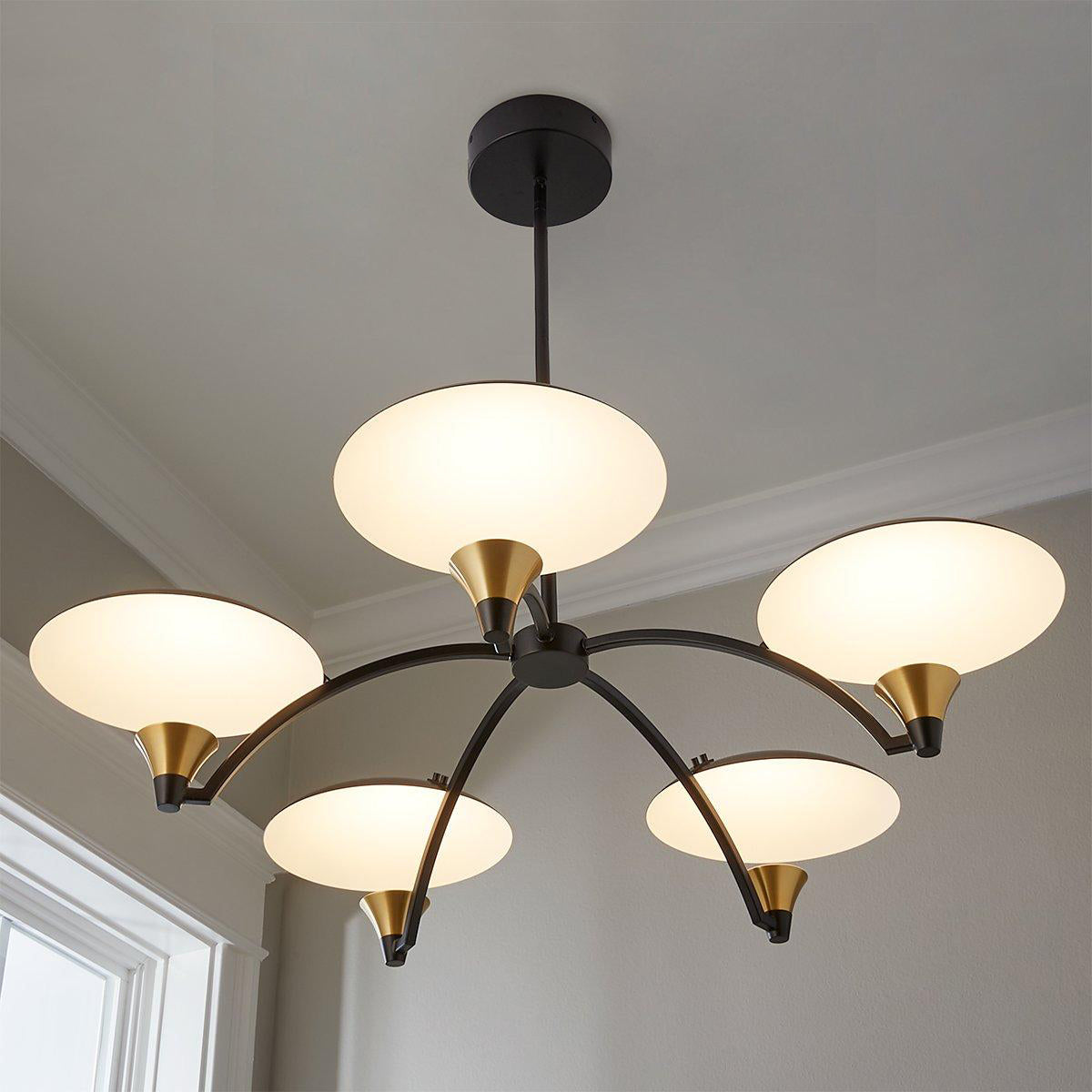 Cumiror Premium Nordic Metal Chandelier - Lamp Copper
