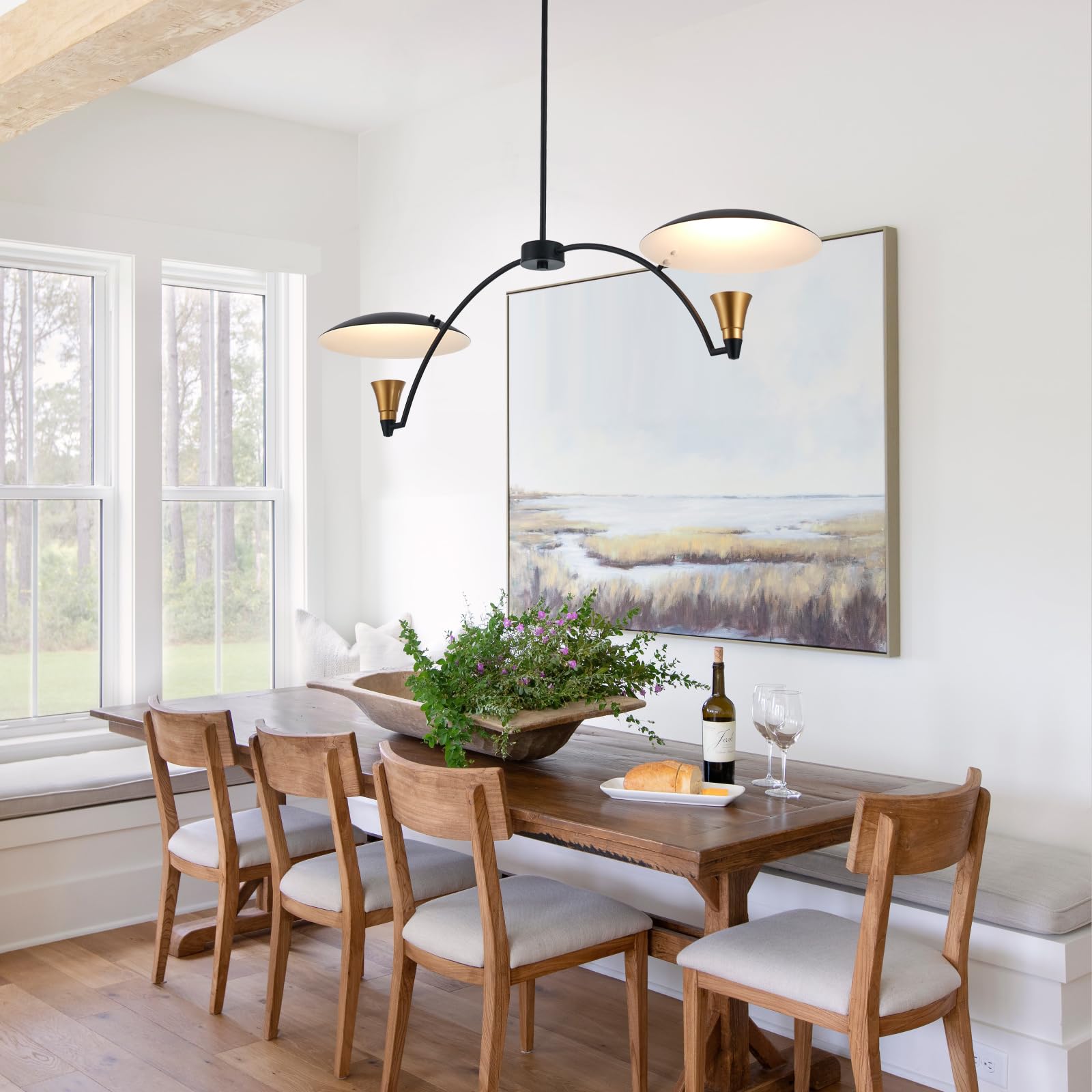 Cumiror Premium Nordic Metal Chandelier - Lamp Copper