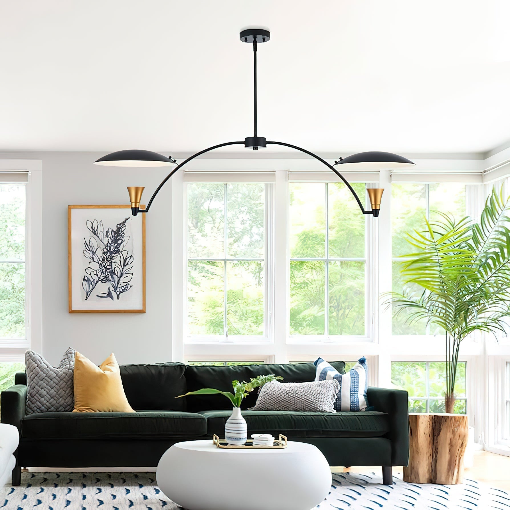 Cumiror Premium Nordic Metal Chandelier - Lamp Copper