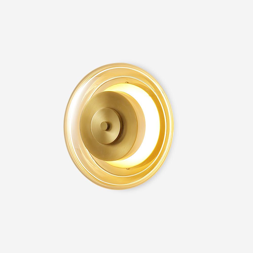 Elysso Lustra Applique Murale Circulaire en Laiton - Neutralighting