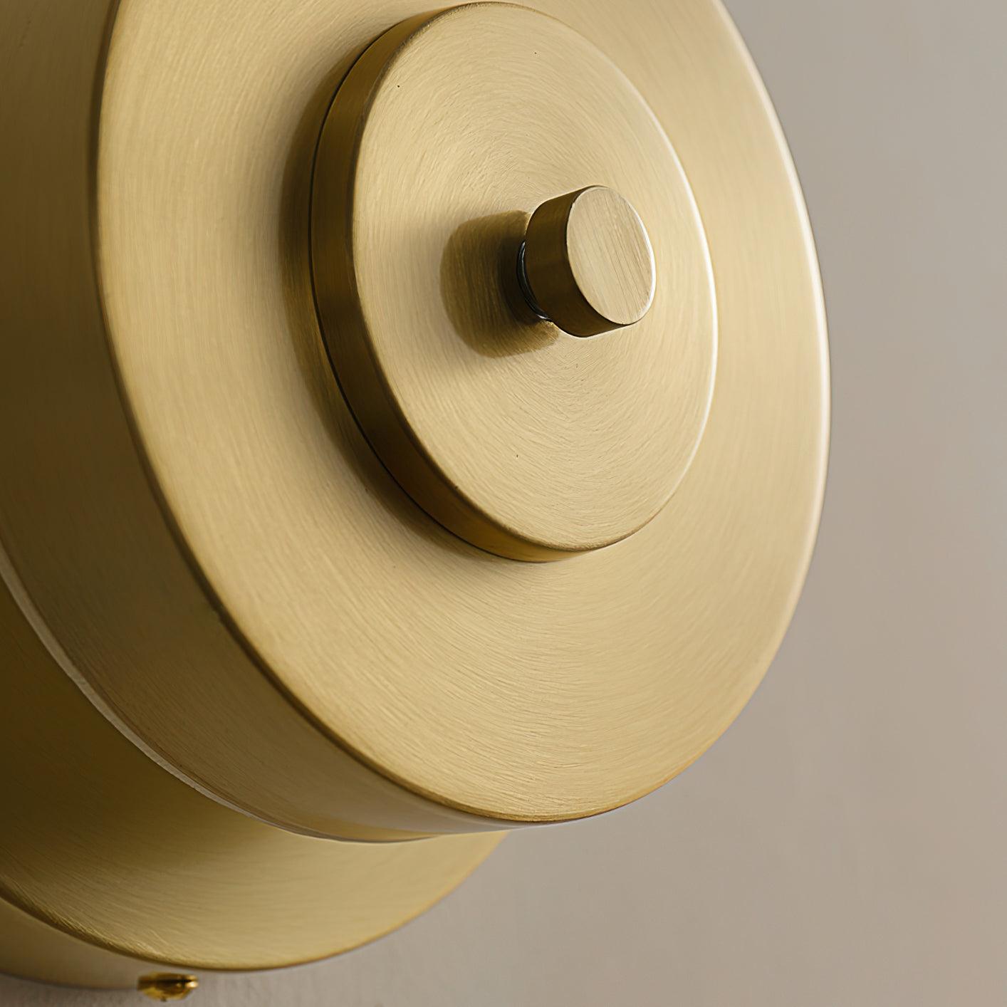 Elysso Lustra Applique Murale Circulaire en Laiton - Neutralighting