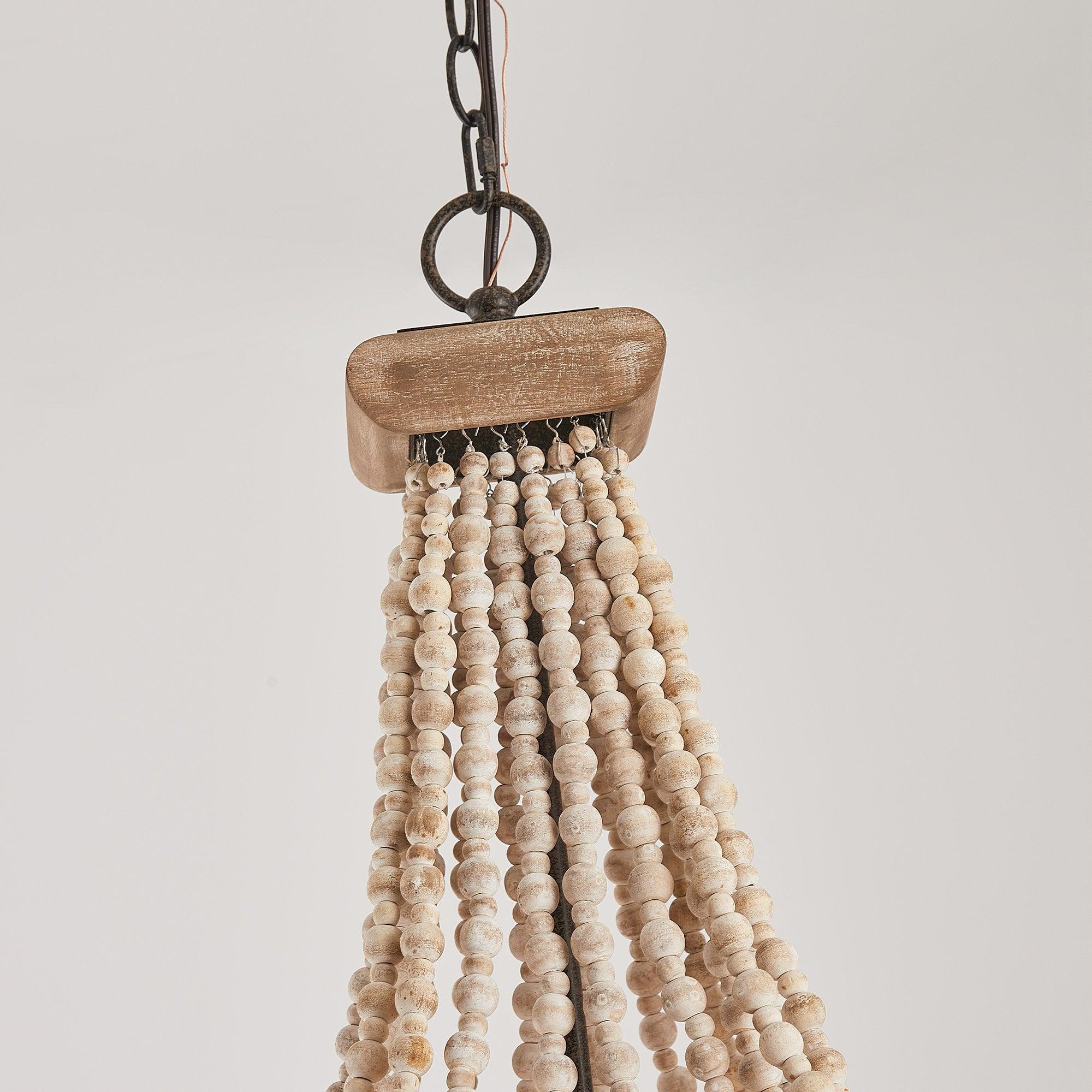 Aursorir Postmodern Luxury Wooden Metal Chandelier - Lamp Copper