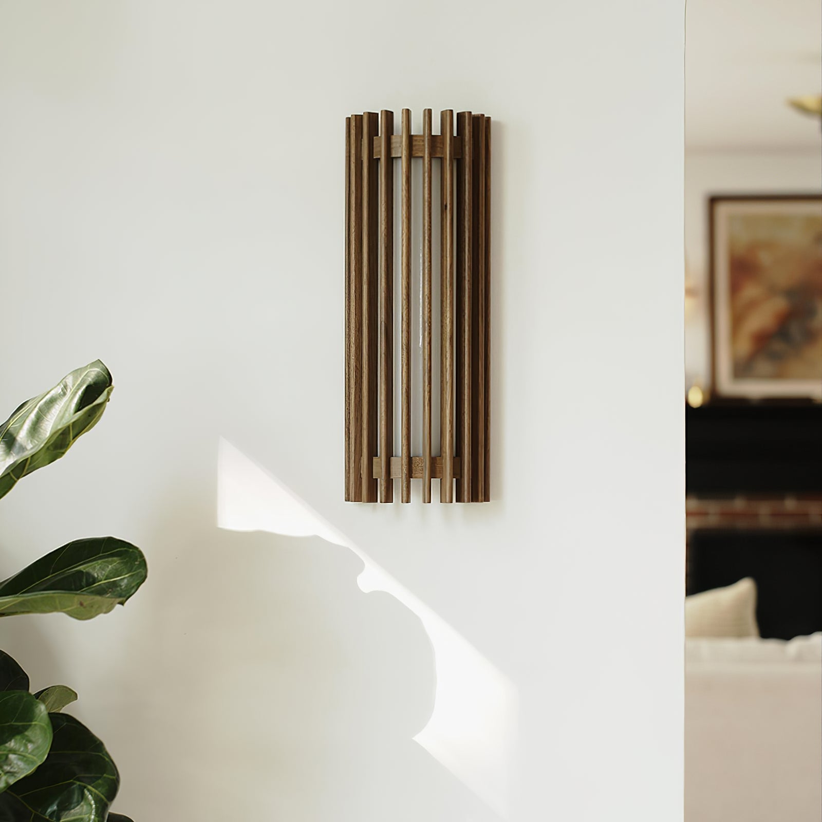 Neyra Applique Murale Intérieure en Noyer - Neutralighting