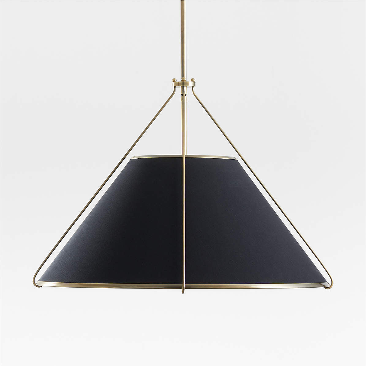 Voloraris Vintage Industrial Conical Fabric Pendant Lamp - Lamp Copper