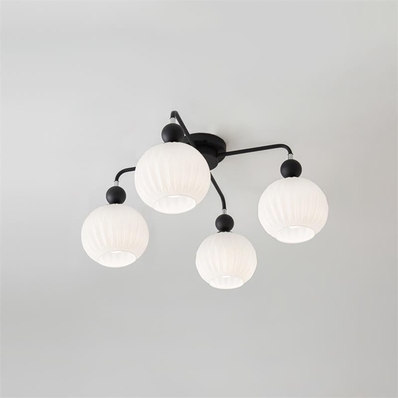 Elveneth Individual Creativity Metal Glass Ceiling Lamp - Lamp Copper