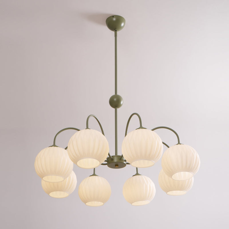 Unoryra Individual Creativity Metal Glass Chandelier - Lamp Copper
