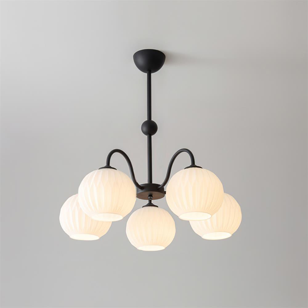 Unoryra Individual Creativity Metal Glass Chandelier - Lamp Copper