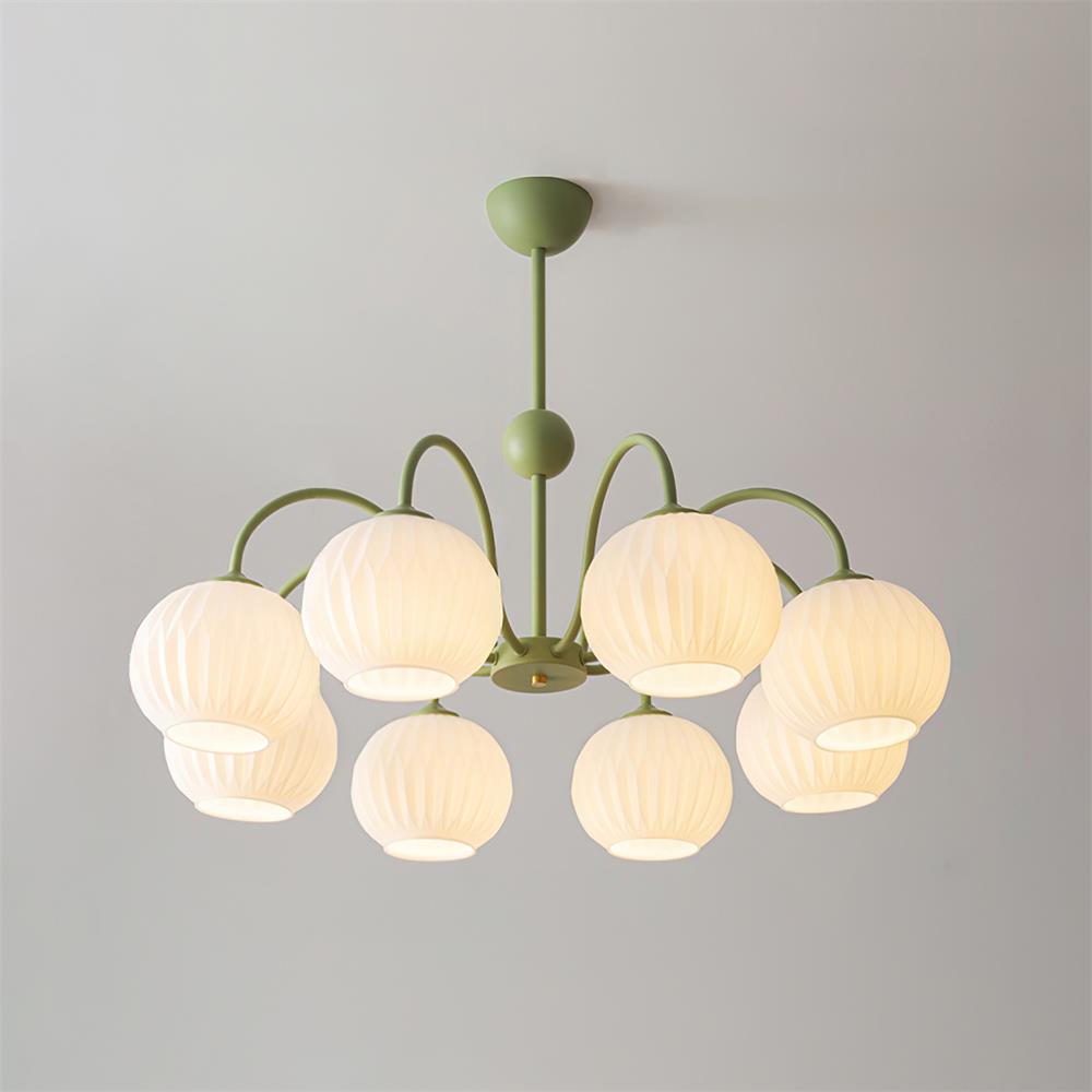 Unoryra Individual Creativity Metal Glass Chandelier - Lamp Copper