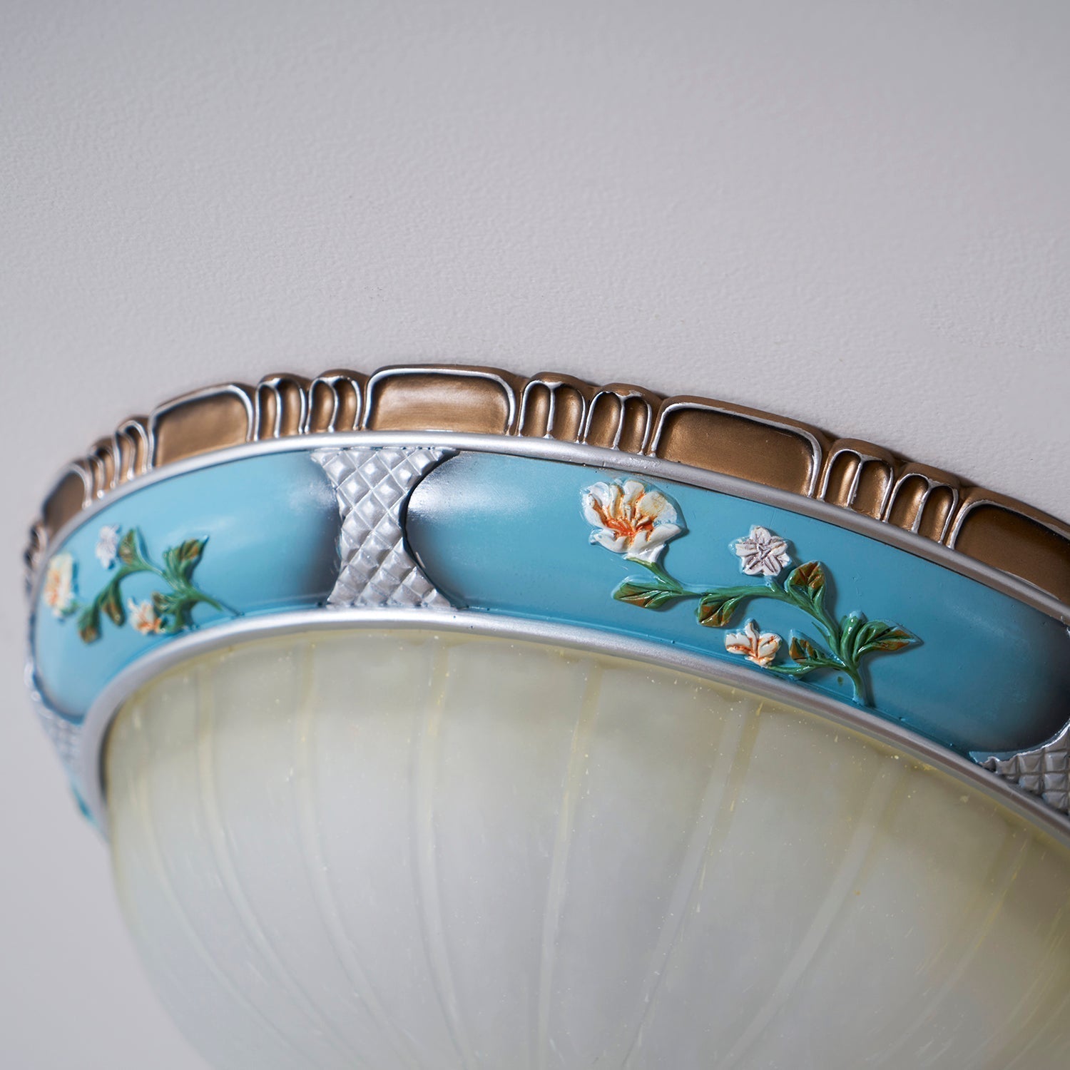 Solara Plafonnier Floral Encastré Vintage - Neutralighting