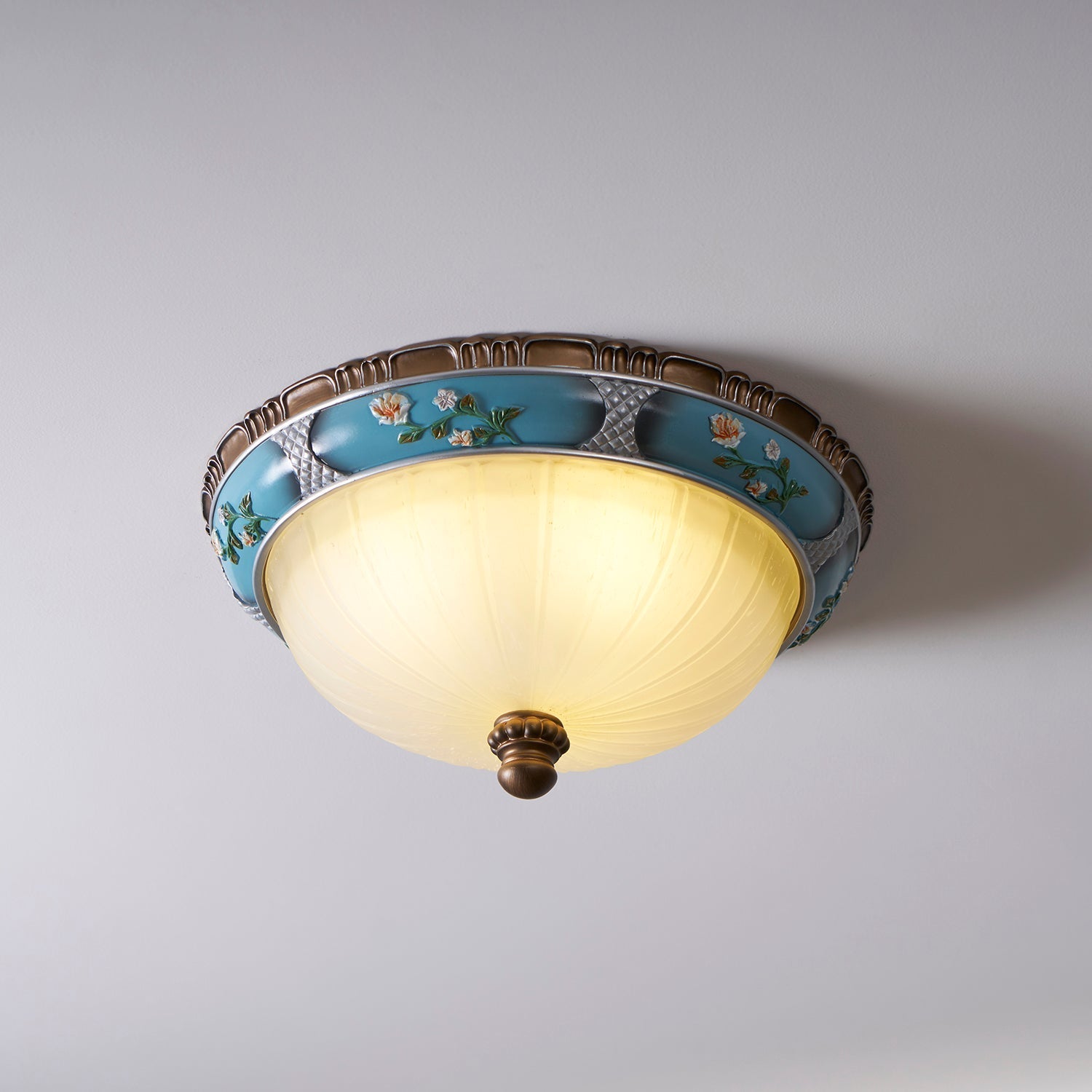 Solara Plafonnier Floral Encastré Vintage - Neutralighting