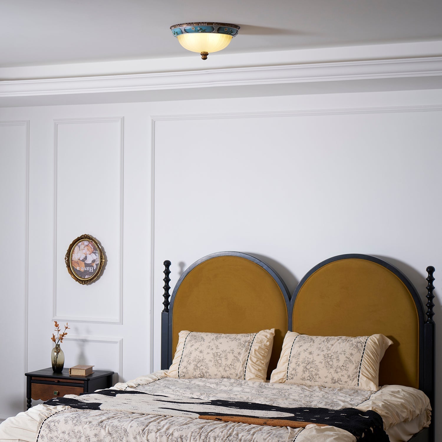 Solara Plafonnier Floral Encastré Vintage - Neutralighting