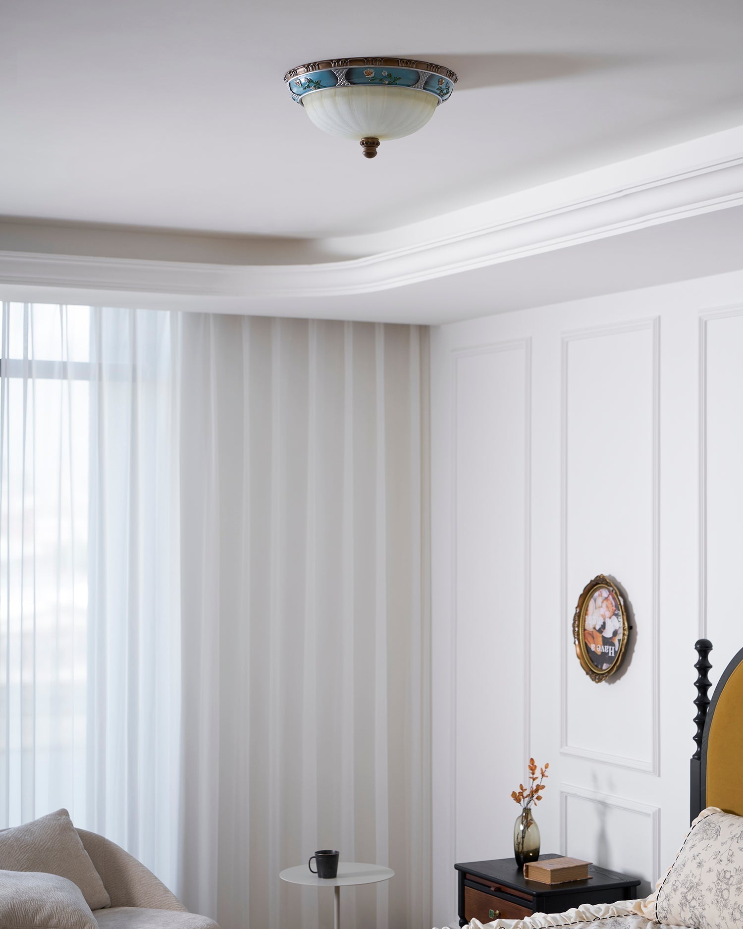 Solara Plafonnier Floral Encastré Vintage - Neutralighting