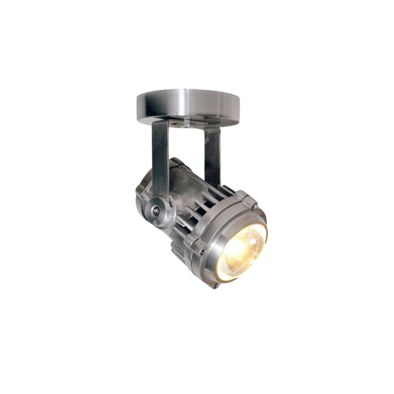 Ivinan Retro Industrial Metal Glass Spotlight - Lamp Copper