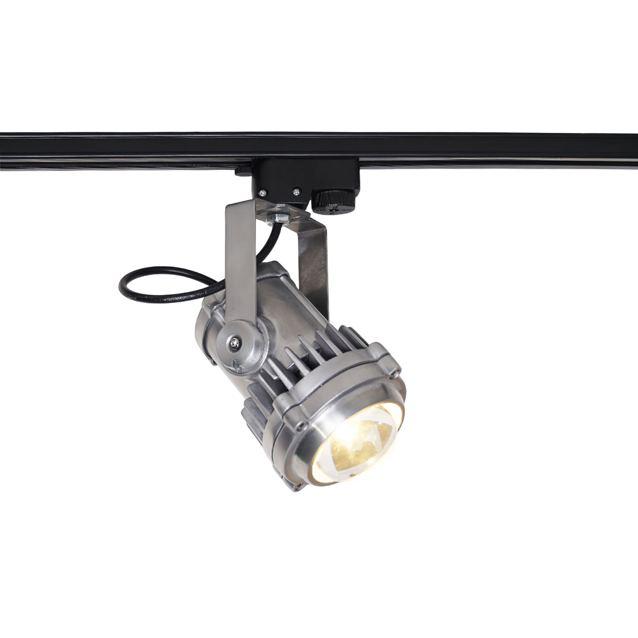 Avvelos Retro Industrial Metal Glass Track Lights - Lamp Copper
