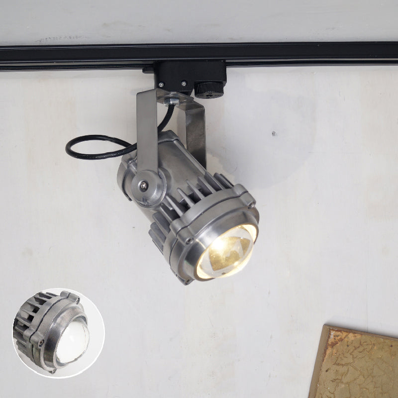 Avvelos Retro Industrial Metal Glass Track Lights - Lamp Copper