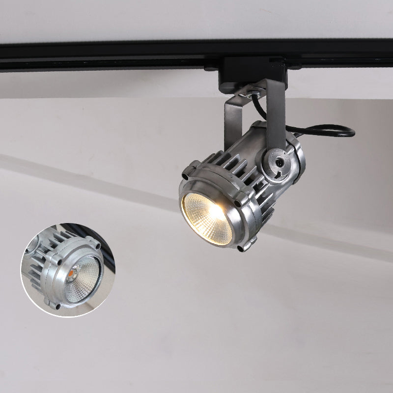 Avvelos Retro Industrial Metal Glass Track Lights - Lamp Copper