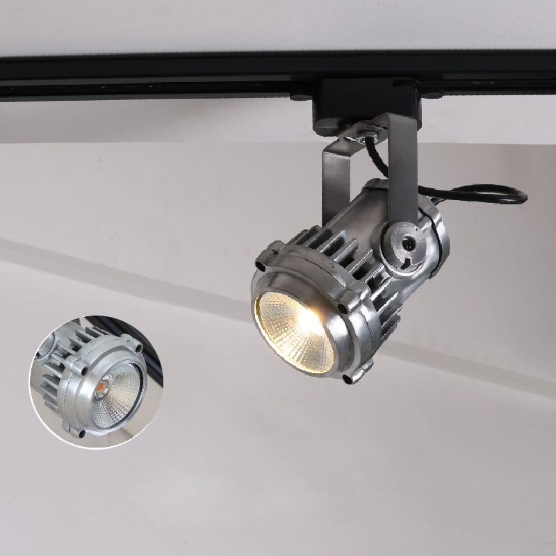 Avvelos Retro Industrial Metal Glass Track Lights - Lamp Copper