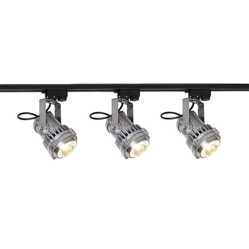 Avvelos Retro Industrial Metal Glass Track Lights - Lamp Copper