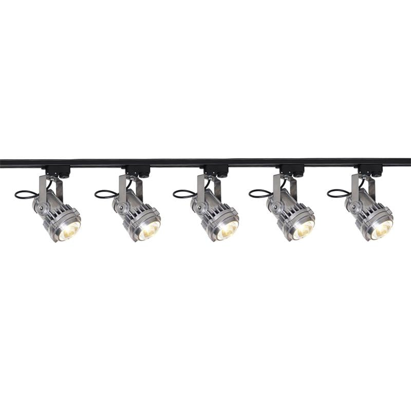 Avvelos Retro Industrial Metal Glass Track Lights - Lamp Copper