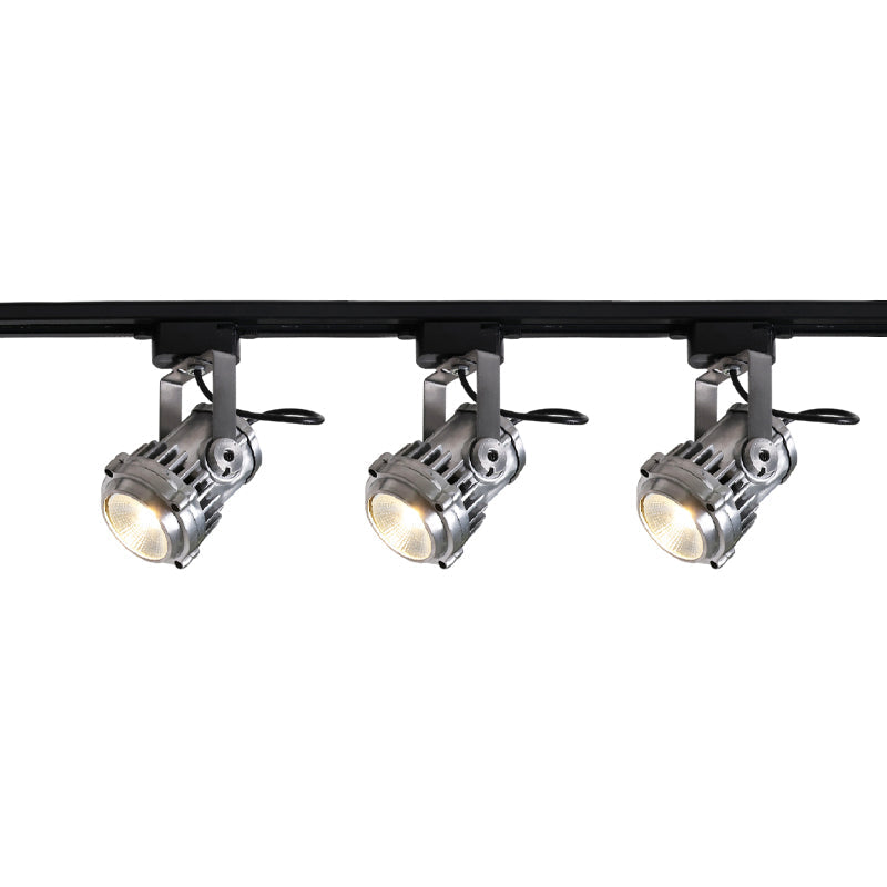 Avvelos Retro Industrial Metal Glass Track Lights - Lamp Copper