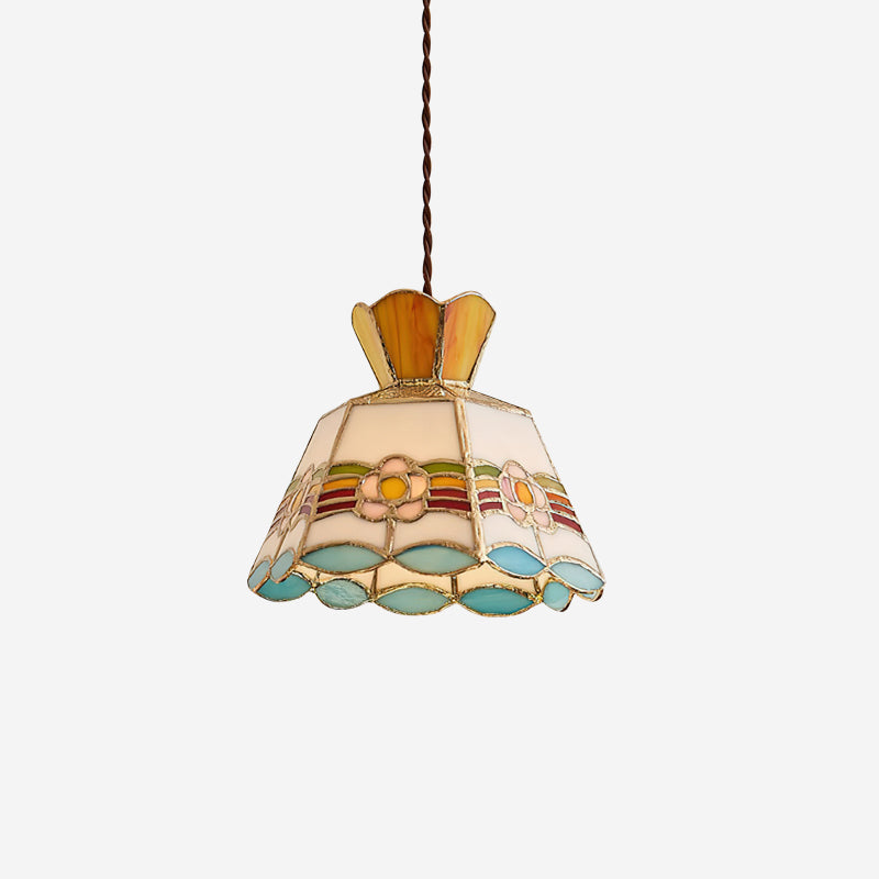 Garden Suspension verre Multicolore