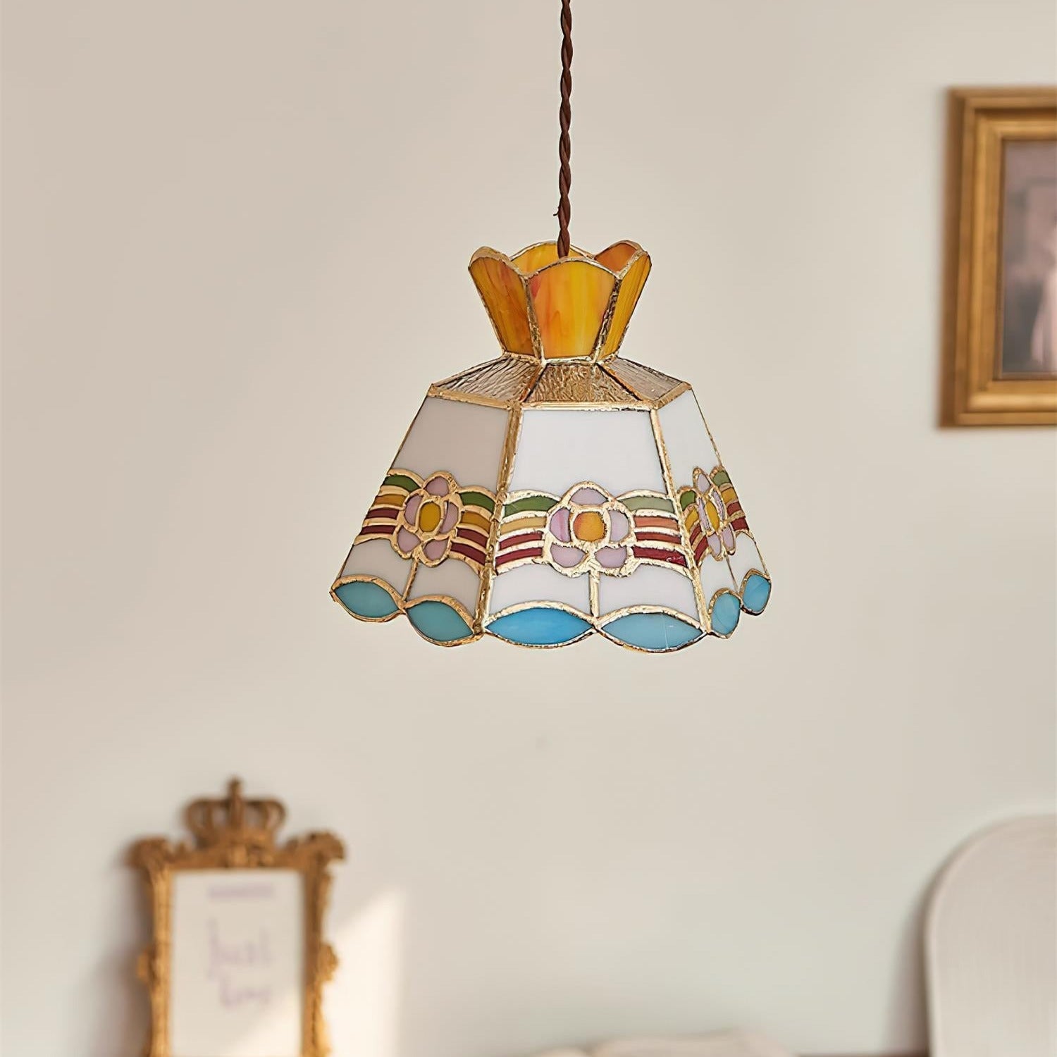 Garden Suspension verre Multicolore