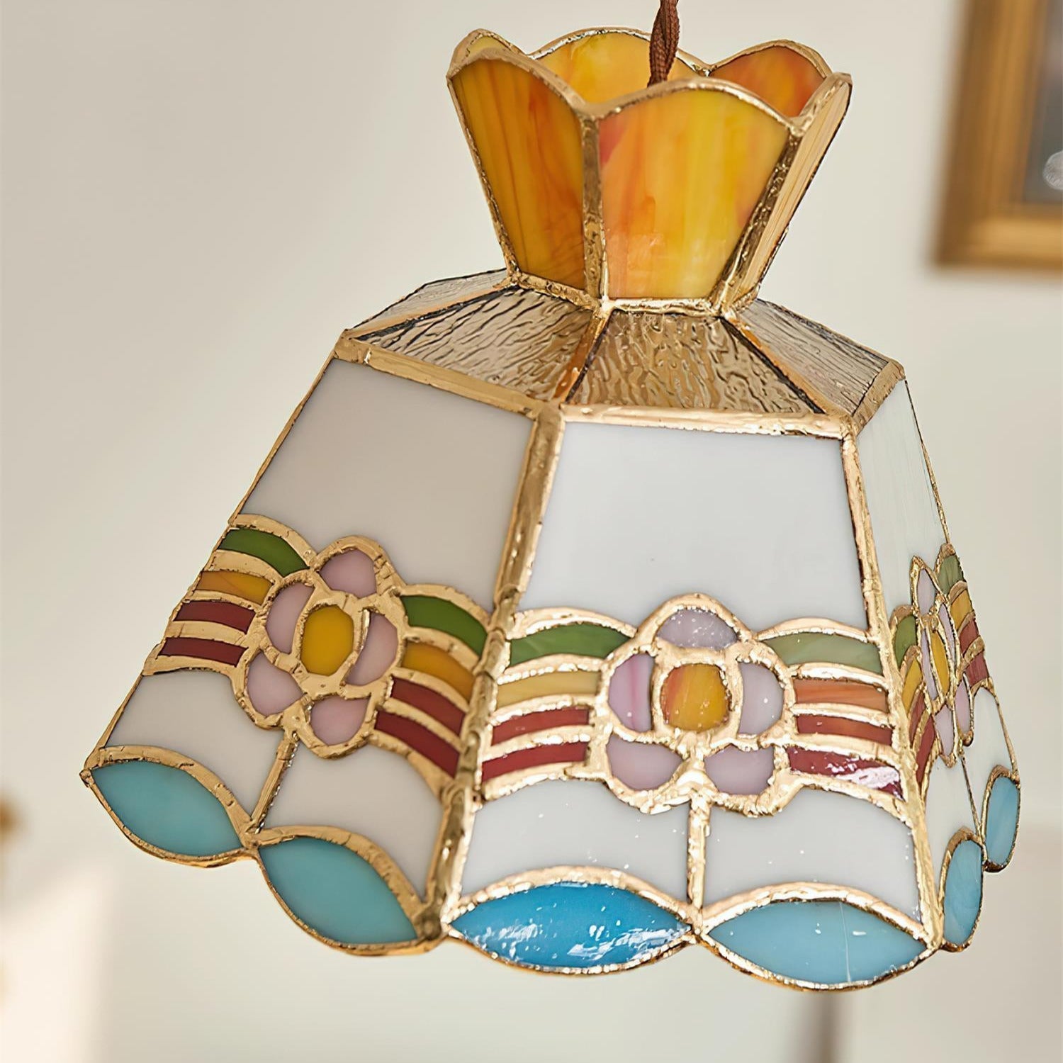 Garden Suspension verre Multicolore