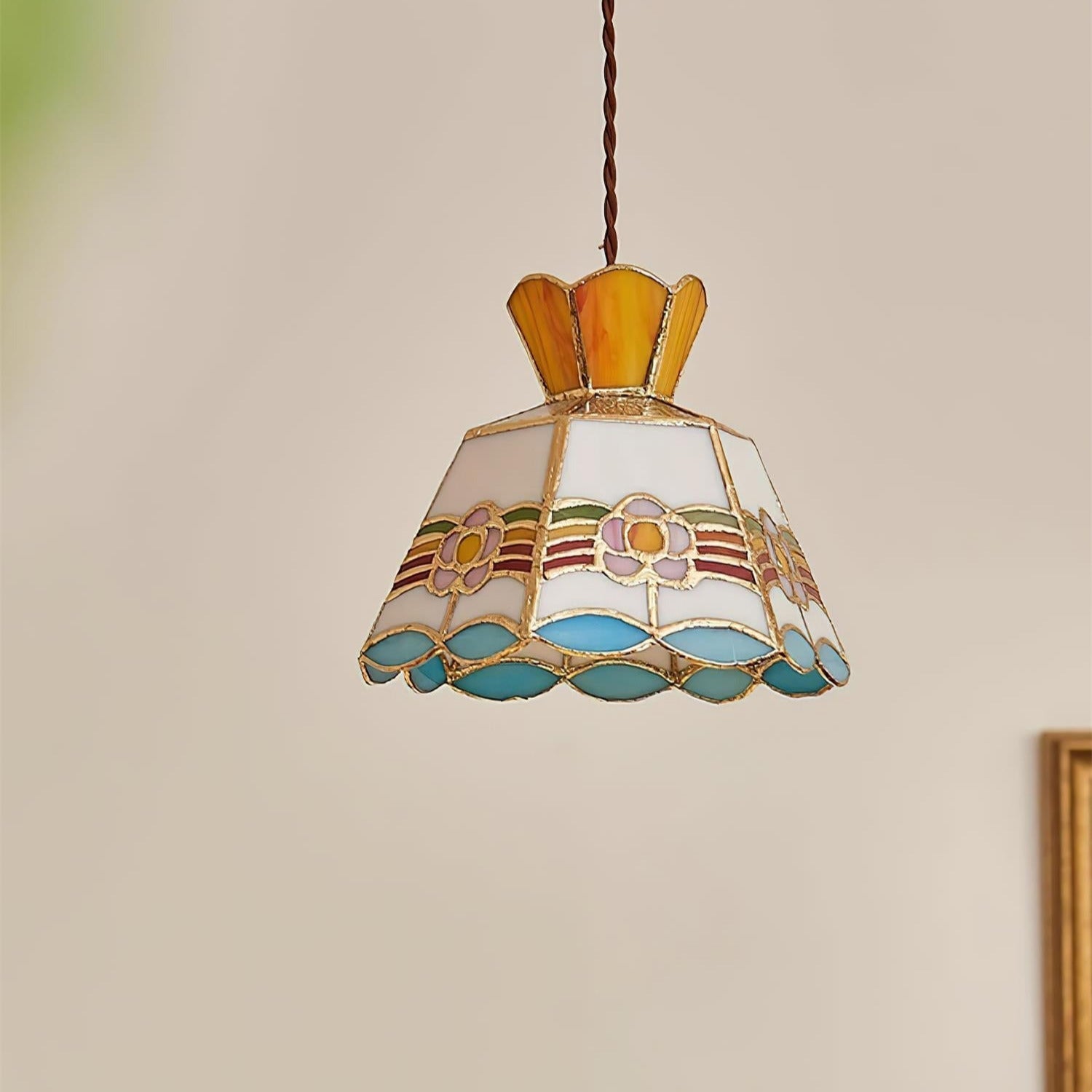Garden Suspension verre Multicolore