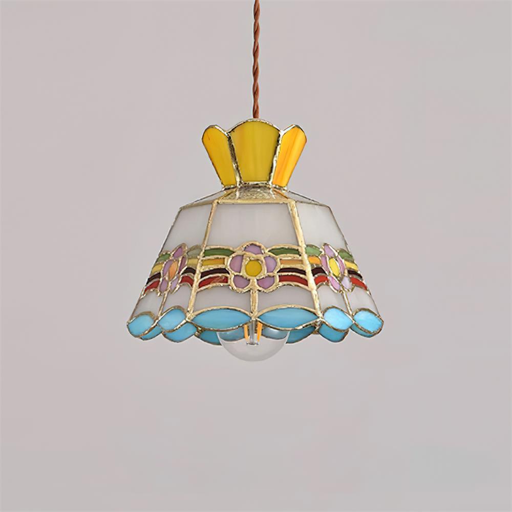 Garden Suspension verre Multicolore