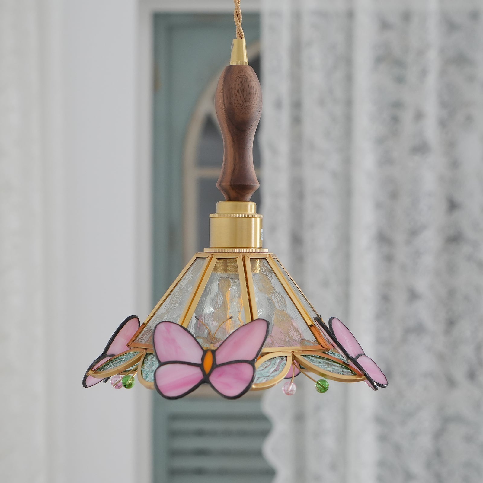 Tiffany Suspension Papillon Rétro - Neutralighting
