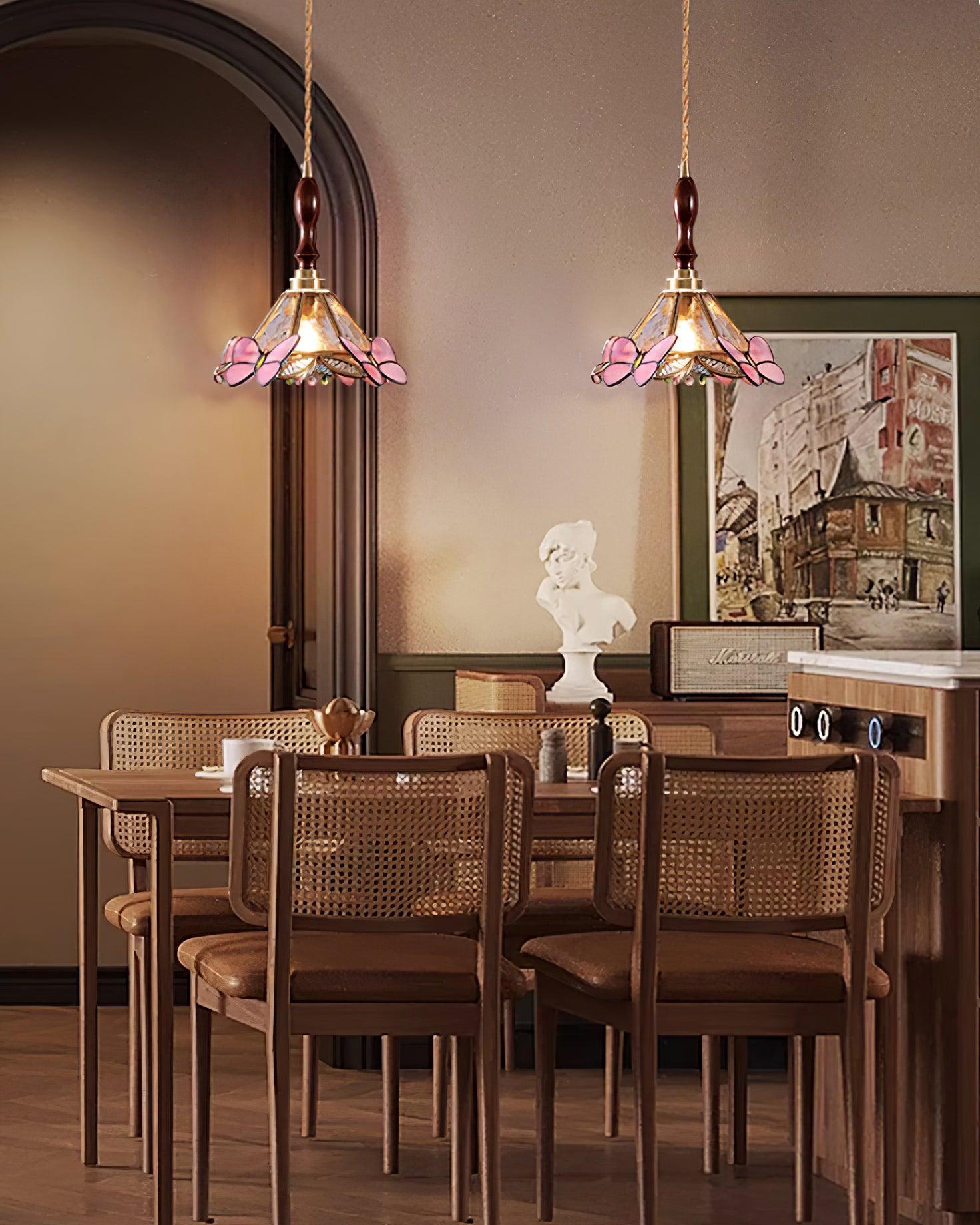 Tiffany Suspension Papillon Rétro - Neutralighting