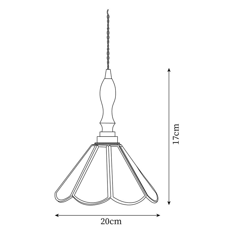Tiffany Suspension Papillon Rétro - Neutralighting