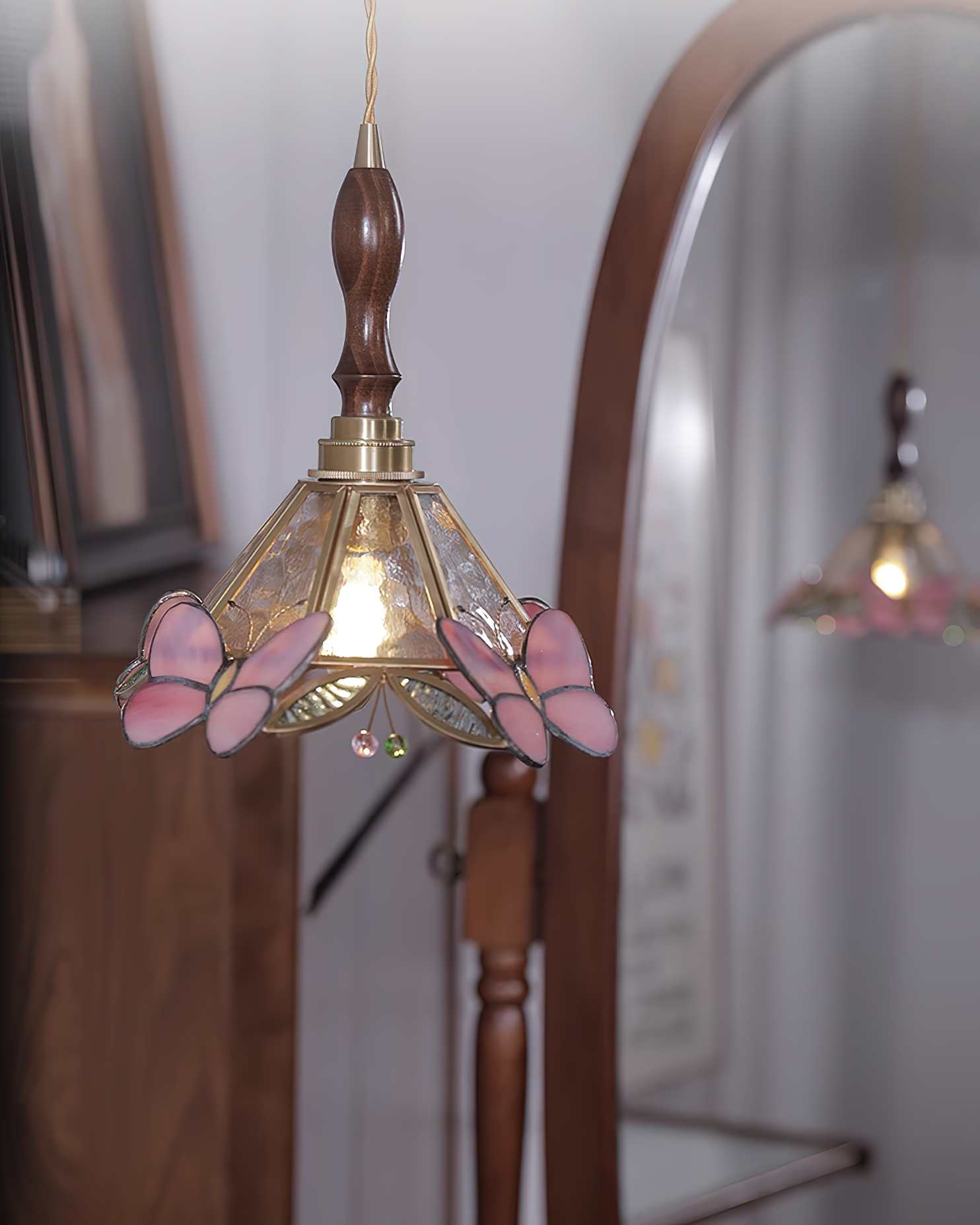 Tiffany Suspension Papillon Rétro - Neutralighting