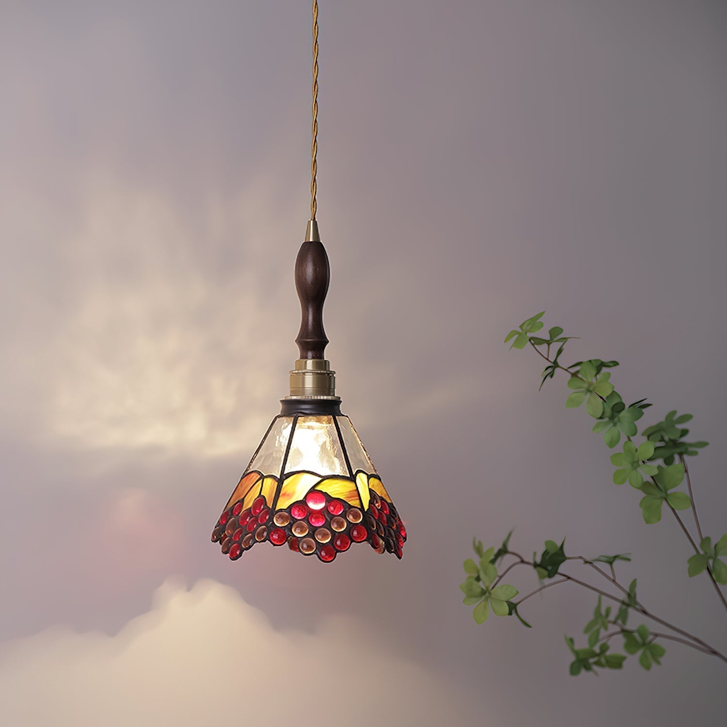 Tiffany Suspension Papillon Rétro - Neutralighting
