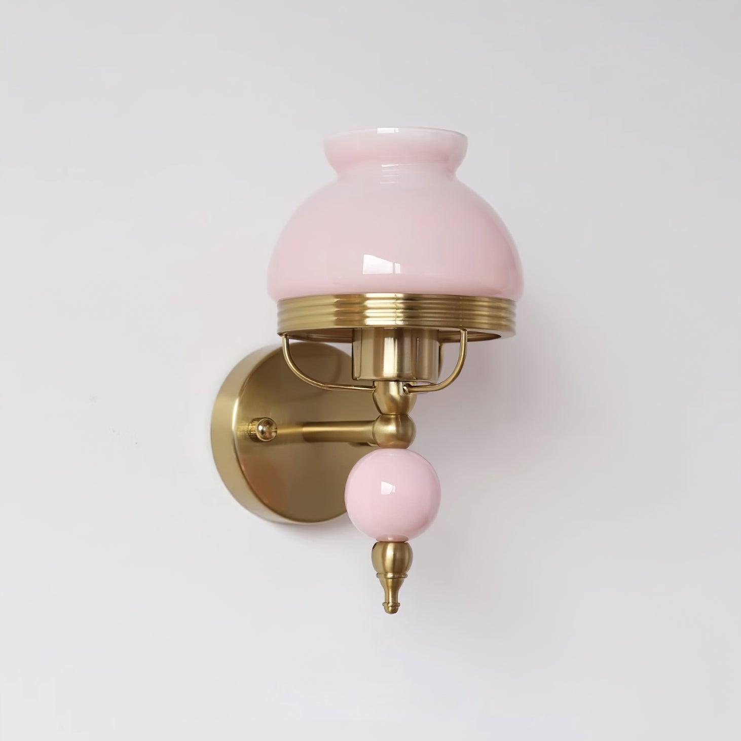 Tessan Applique murale en verre et lumière pour chambre à coucher ou couloir rétro - Neutralighting