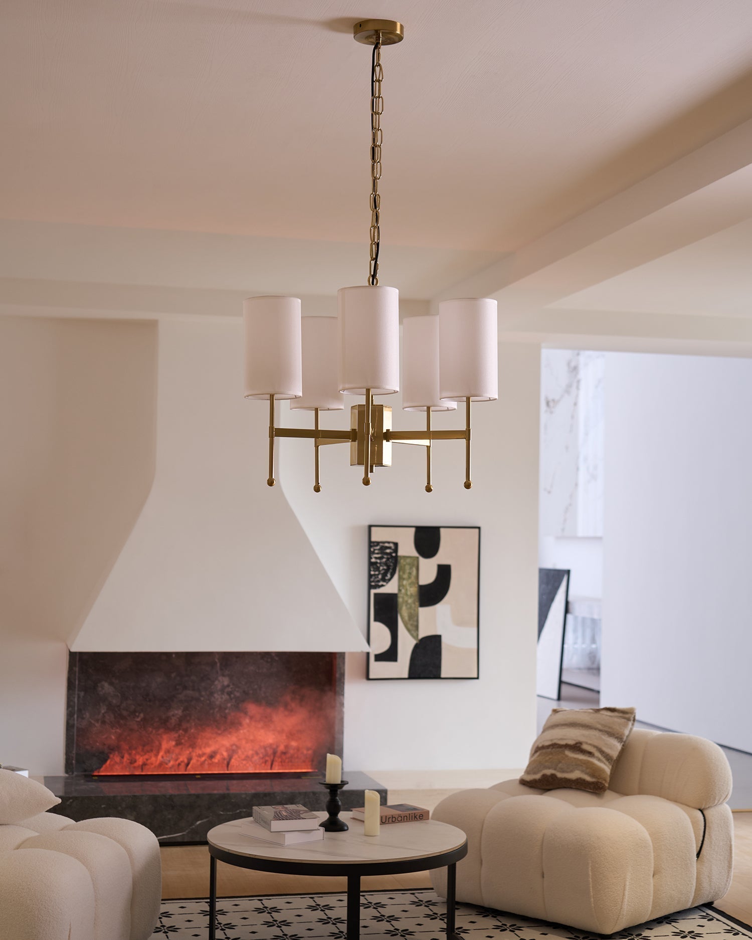 Rhodes Chandelier Mid-Century - Letslighting