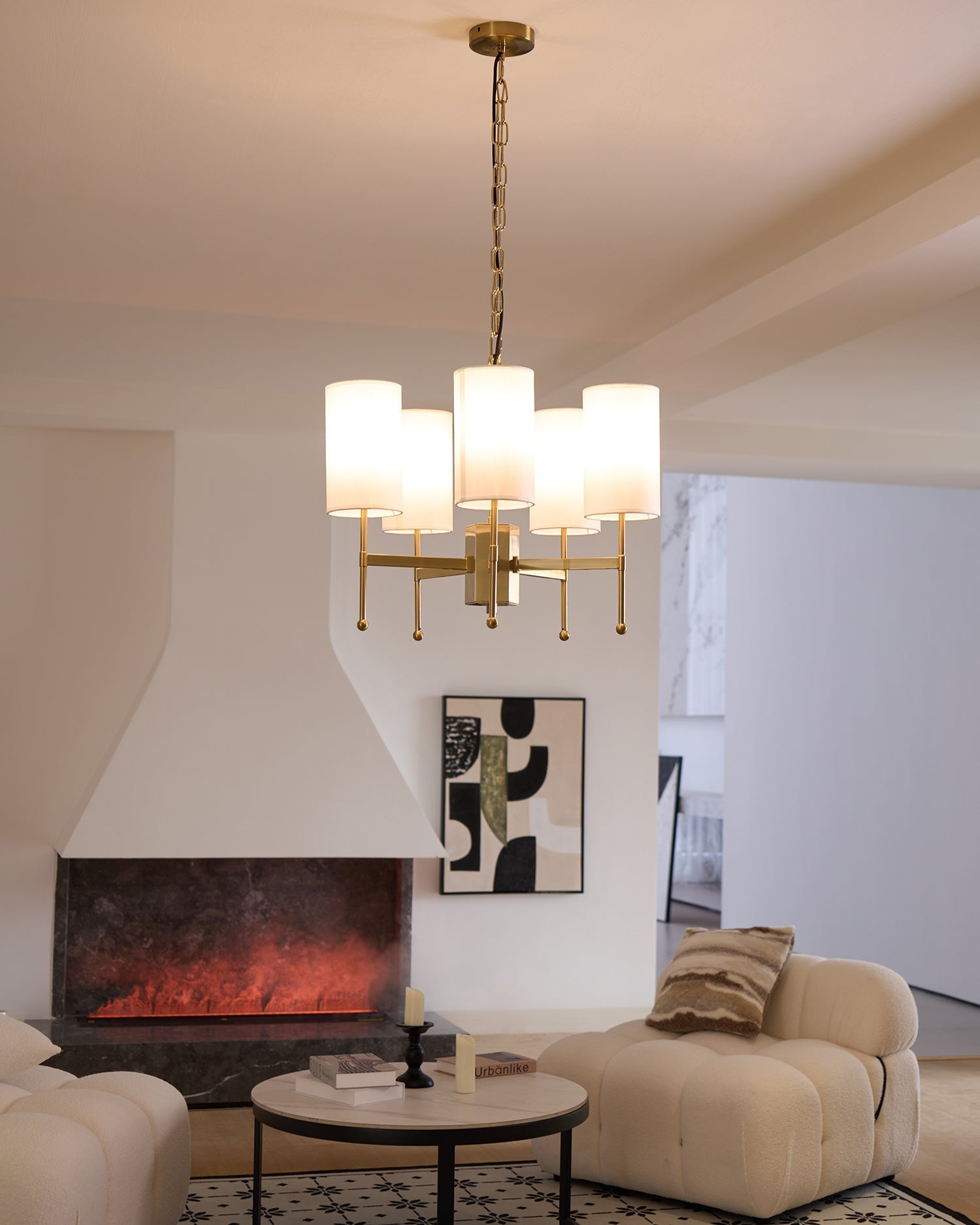 Rhodes Chandelier Mid-Century - Letslighting