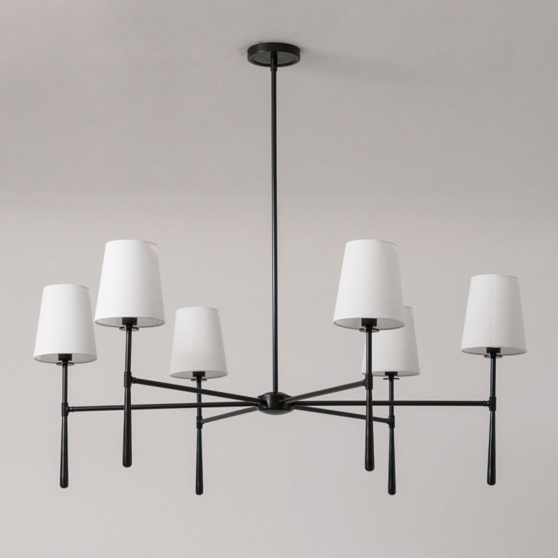 Valea Lustre à 4/6 Têtes Style Mid-Century - Neutralighting