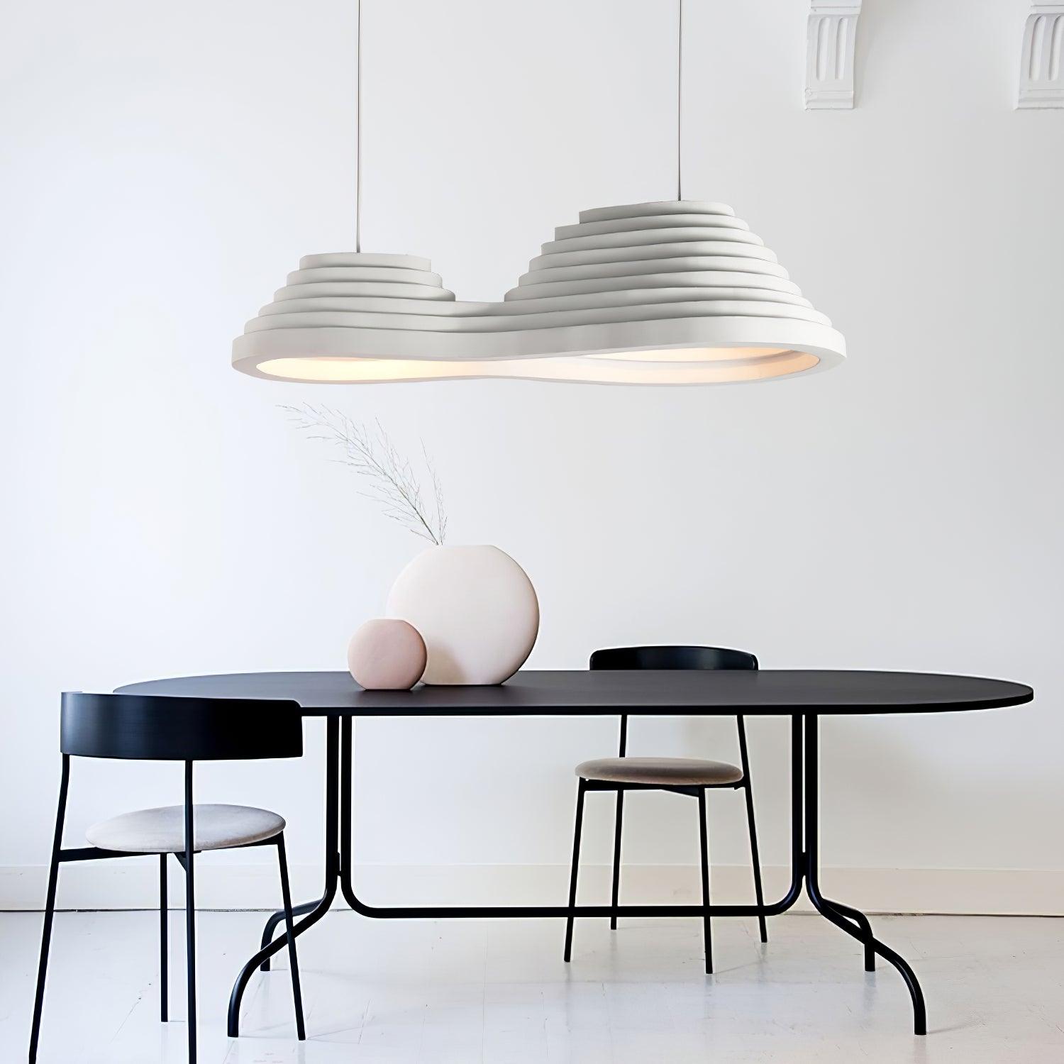 Ripple Lustre Suspendu Minimaliste En Résine - Neutralighting