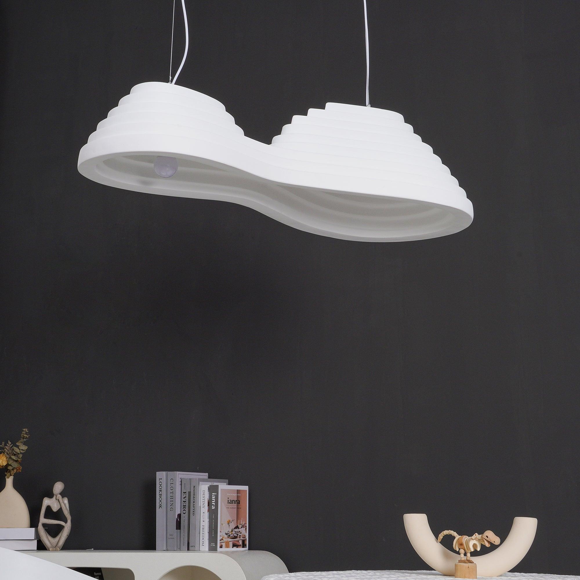 Ripple Lustre Suspendu Minimaliste En Résine - Neutralighting