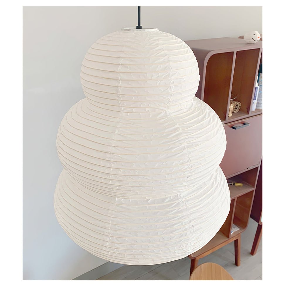 Gemma Modern Paper Pendant Light - Neutralighting