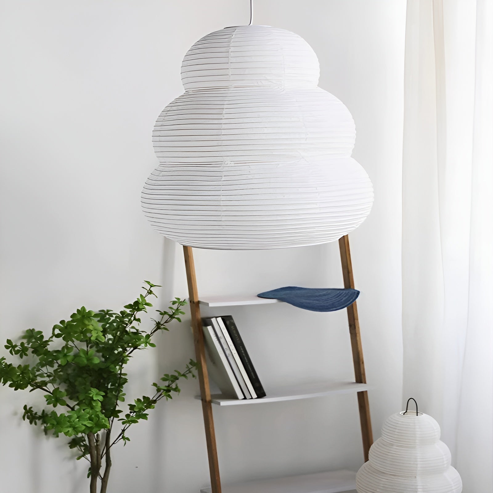 Gemma Modern Paper Pendant Light - Neutralighting