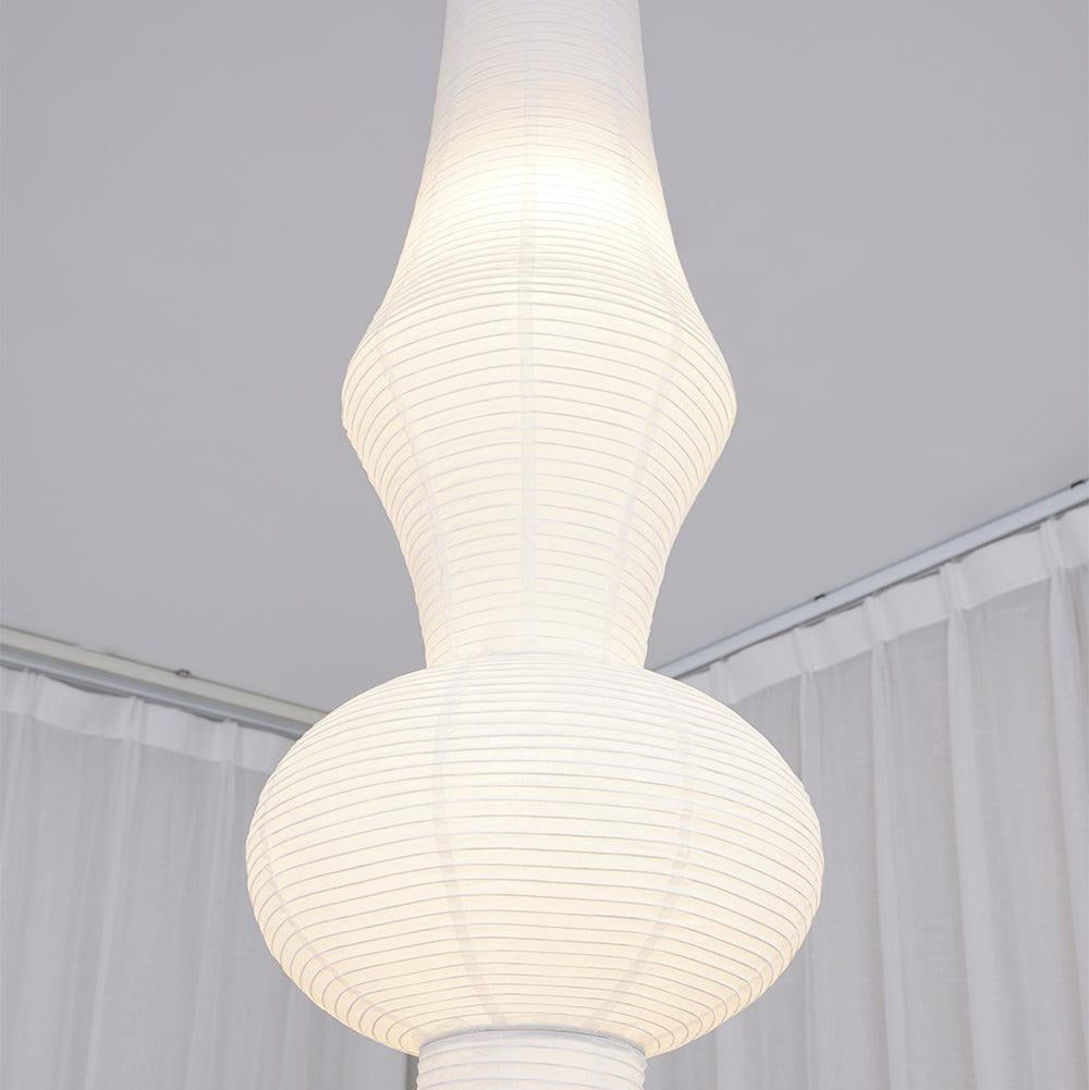 Faye Suspension Sculpturale Verticale en Papier