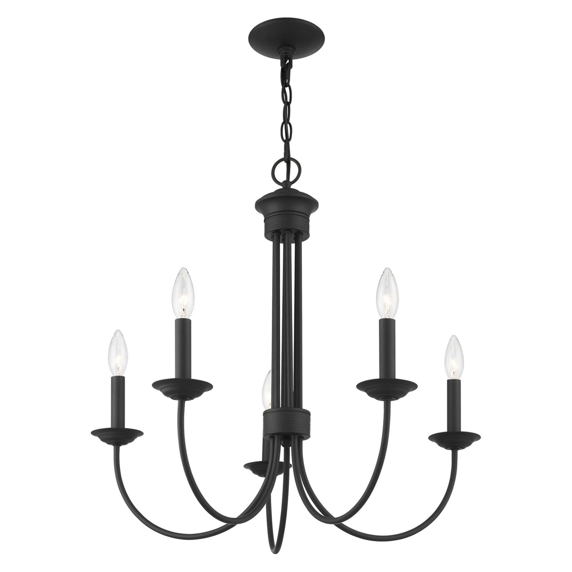 Vecarisra Vintage Industrial Metal Chandelier - Lamp Copper